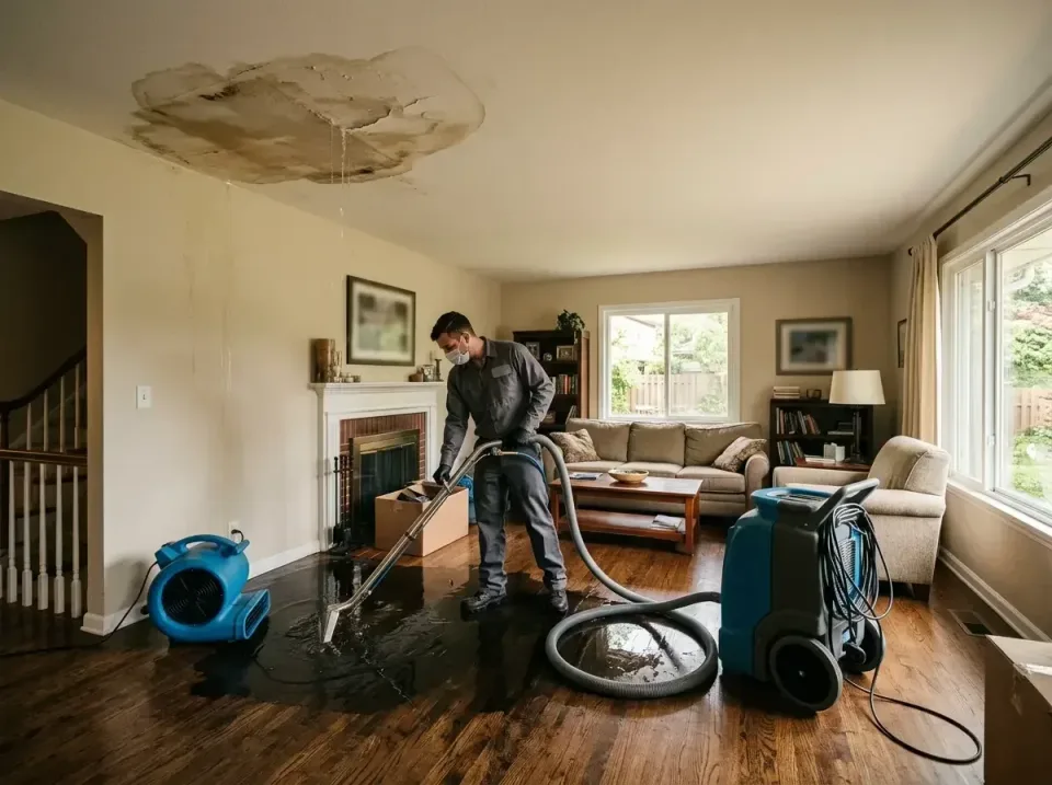 attic-pipe-burst-ceiling-drip-008 — frequently asked questions, Water Damage Restoration & Carpet Care in Friendship Heights…
